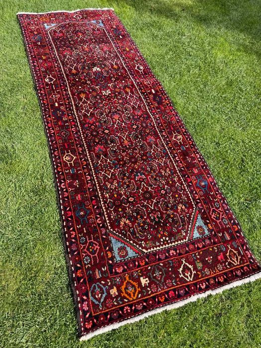 Dywan Chodnik Perski Wełniany R. Tkany Iran Hamadan 300x100 gal 12 tys
