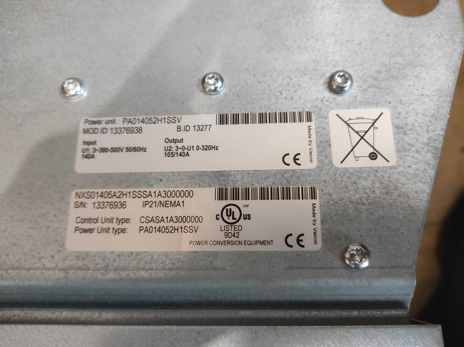 Частотний перетворювач,преобразователь частоты,частотник Vacon 75kw