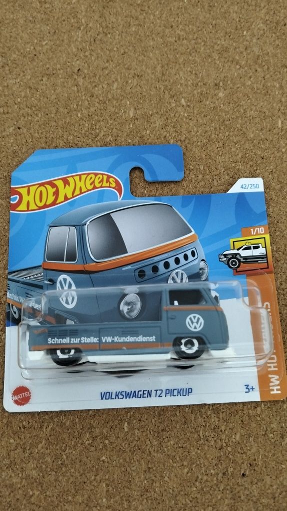 Vw T2 pão de forma hot wheels