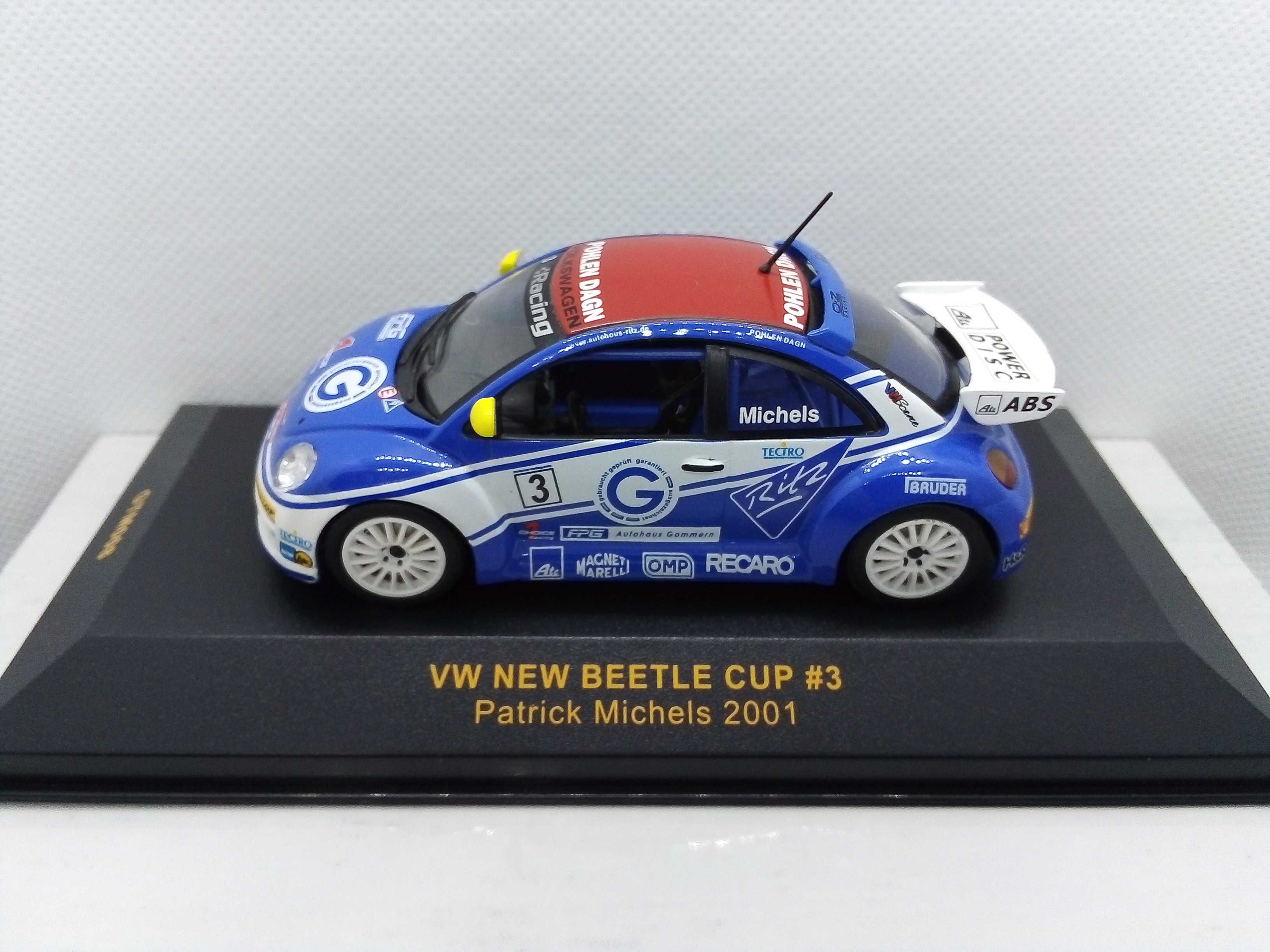 Volkswagen Beetle Cup 2001 Michels - skala 1:43 - IXO