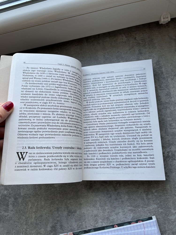 Historia ustroju Polski X-XX w. Marian Kallas