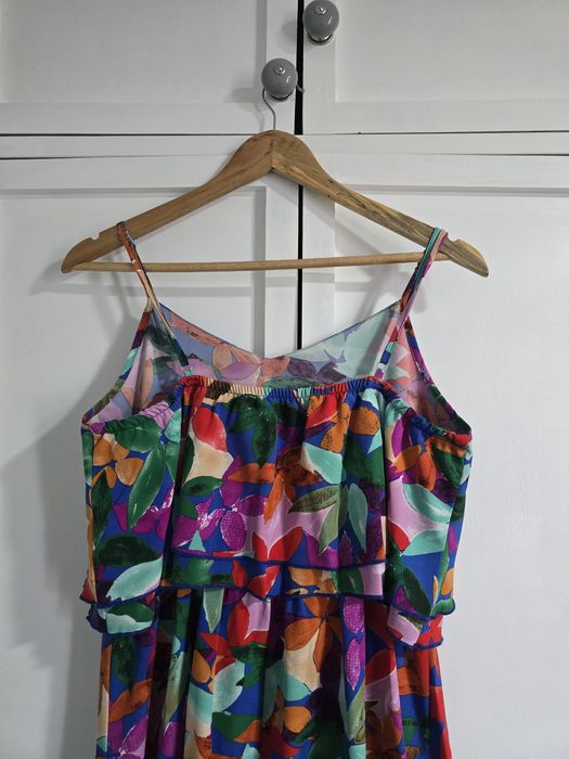 Macacão florido shein