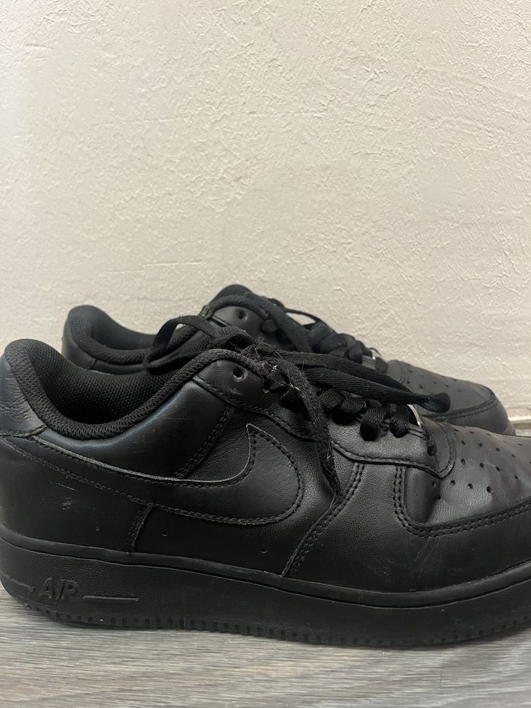 nike force 1 black. size 42.5
