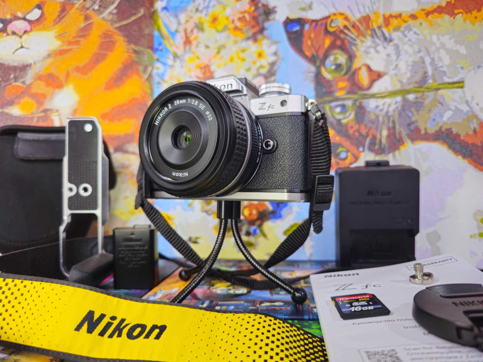 ‼️ Отличный Nikon Z fc + 28mm ‼️ + ПодарОК SmallRig+Кофр+BOYA+Карта