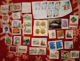 Stare znaczki zestaw znaczków z obiegu do kolekcji pamiatka