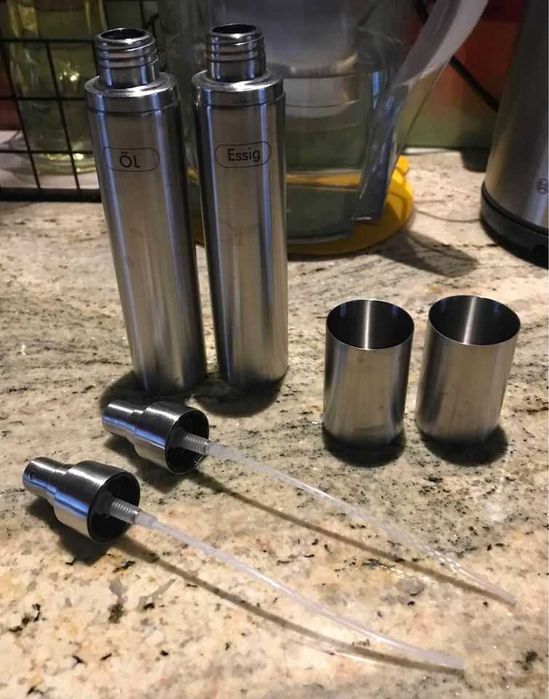 2 rozpylacze do octu i oliwy Kuchenprofi