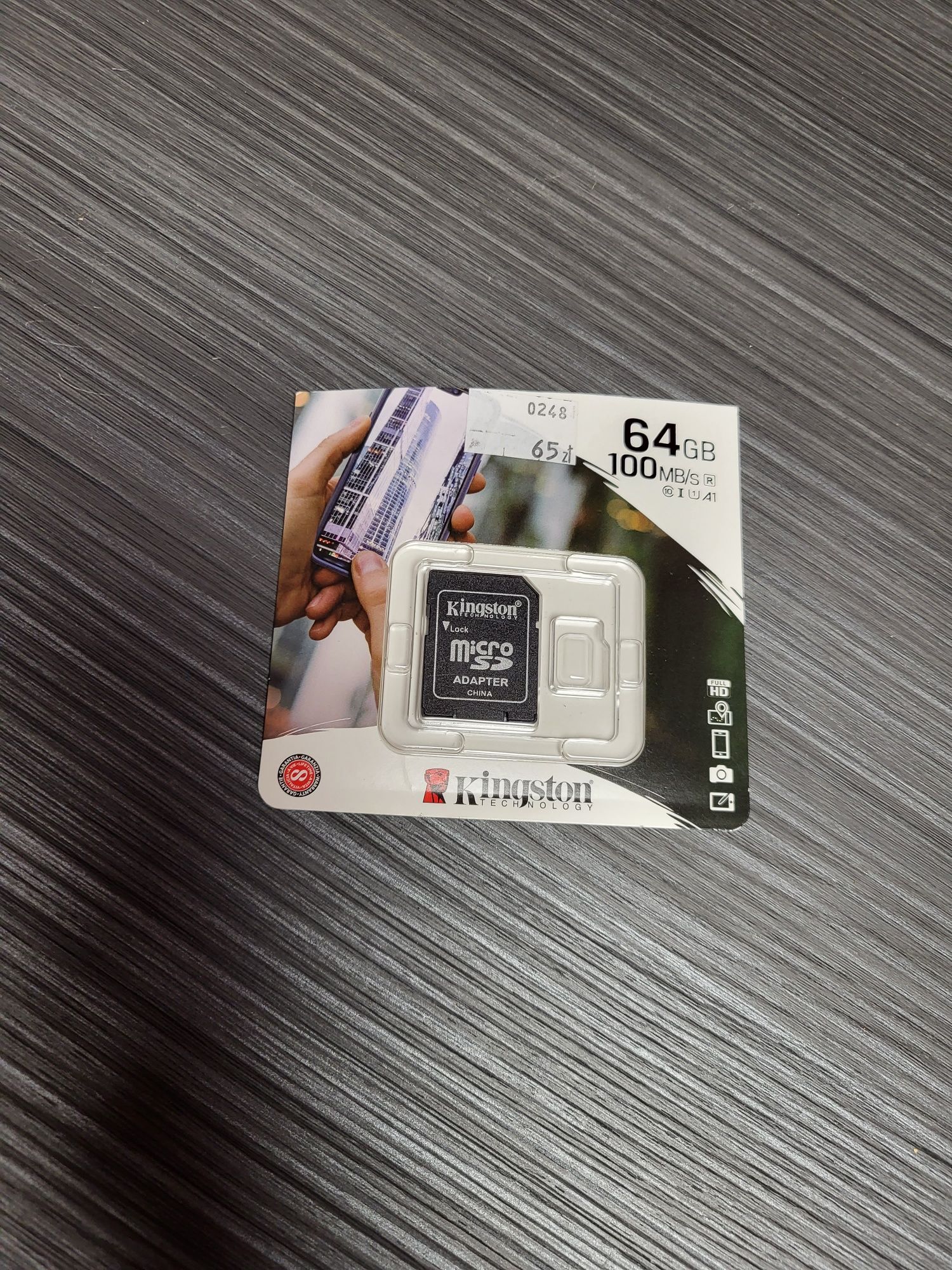 Micro SD Adapter 64GB Kingston