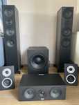 Zestaw kina domowego HECO Aurora + Onkyo TX-NR686 – stan idealny!