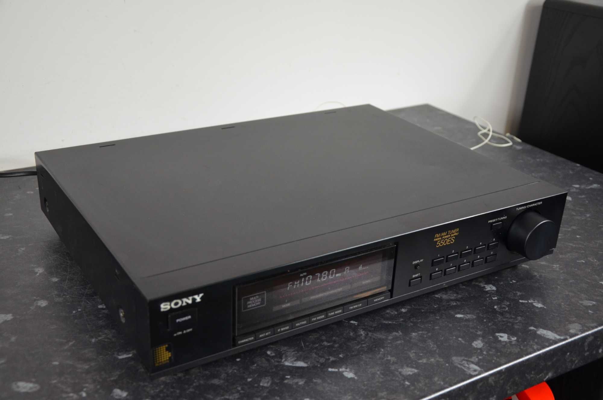 Tuner radiowy cyfrowy Sony ST-S550ES czarny