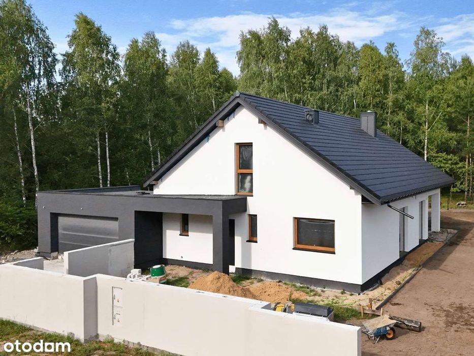 Nowoczesny dom 230m2 pod Łodzią w otoczeniu zieleni,cena do negocjacji