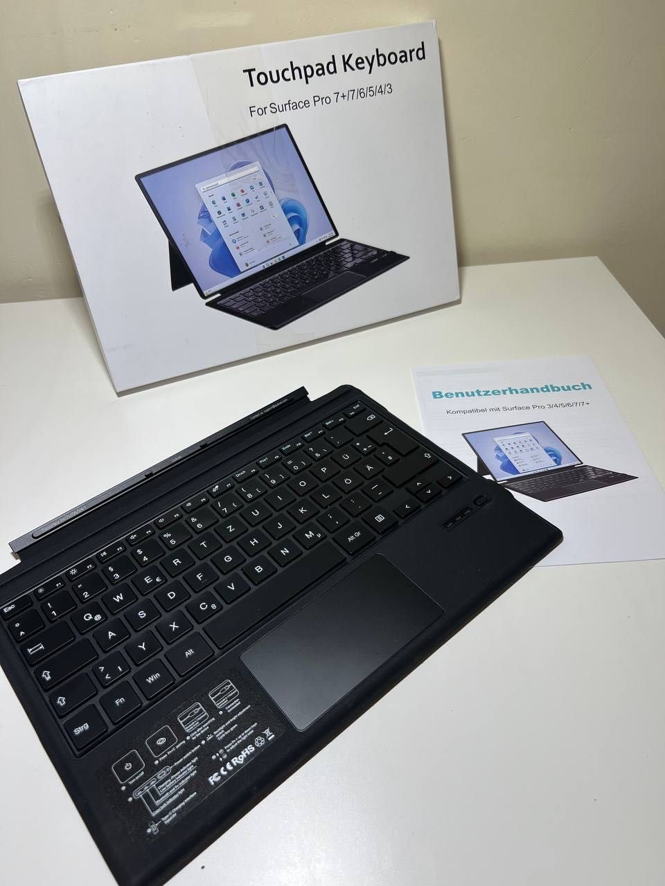 Nowa klawiatura Qulose do Microsoft Surface Pro 3/4/5/6/7/7+