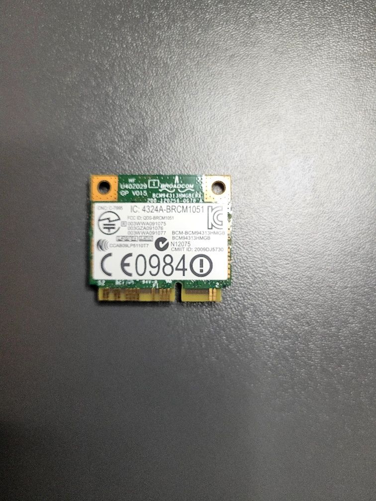 Karty sieciowe z laptopa