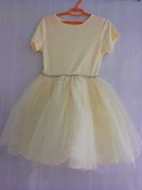 платье детское нарядное 134 см 9-10лет  ТМ H&M широкая юбка фатин