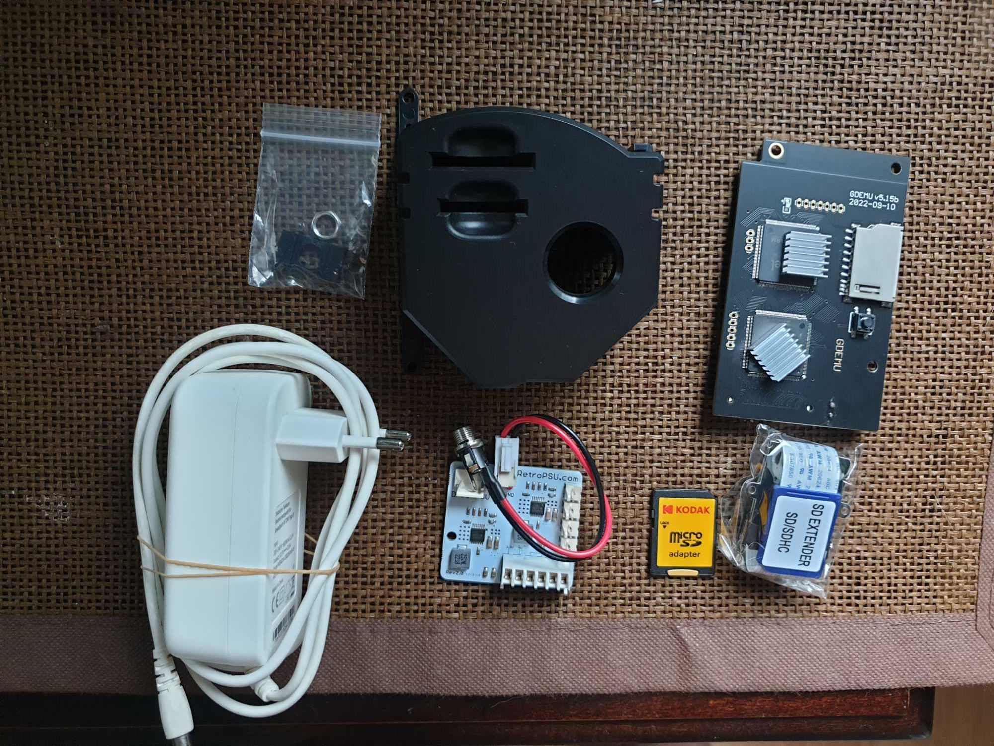Мод віртуального приводу GDemu для Dreamcast Комплект