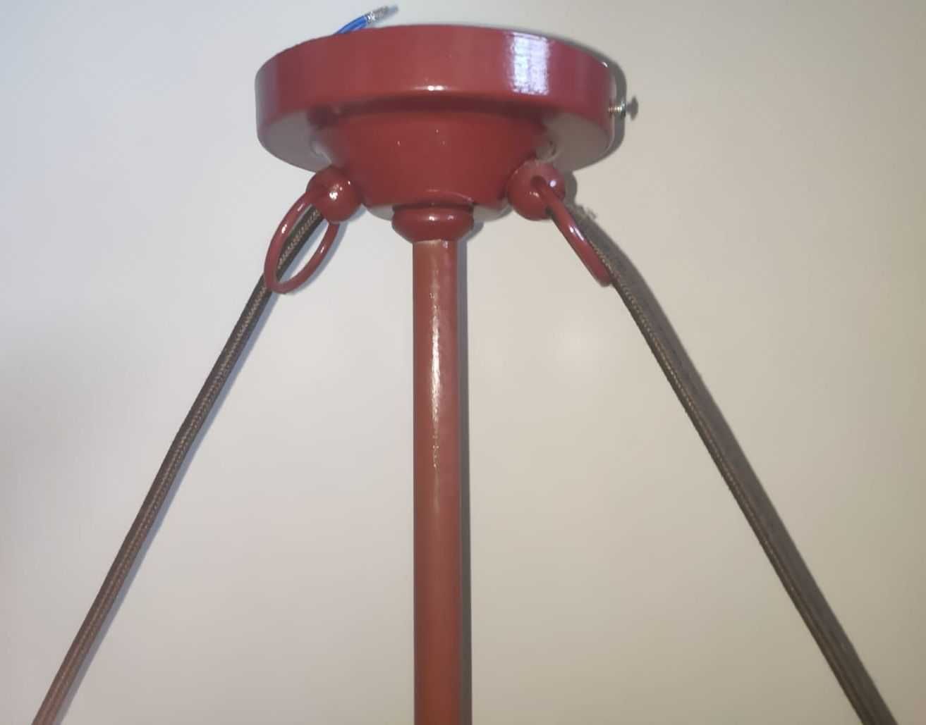 Lampa sufitowa klubowa regulowana szerokość kloszy