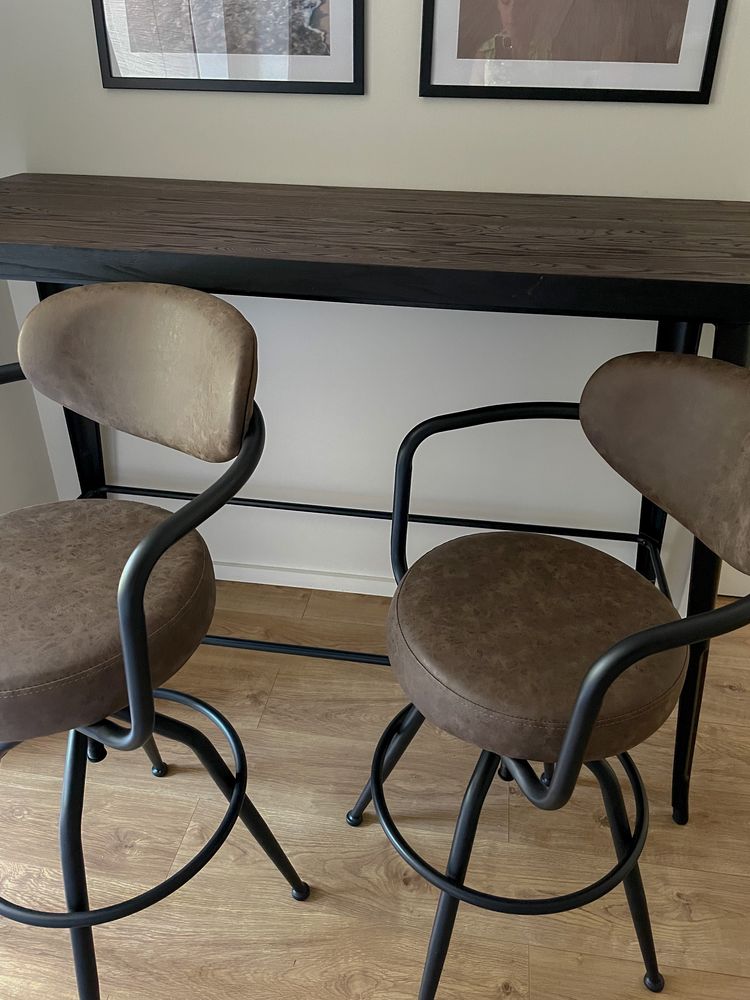 Mesa + Cadeiras Tipo Bar Gato Preto