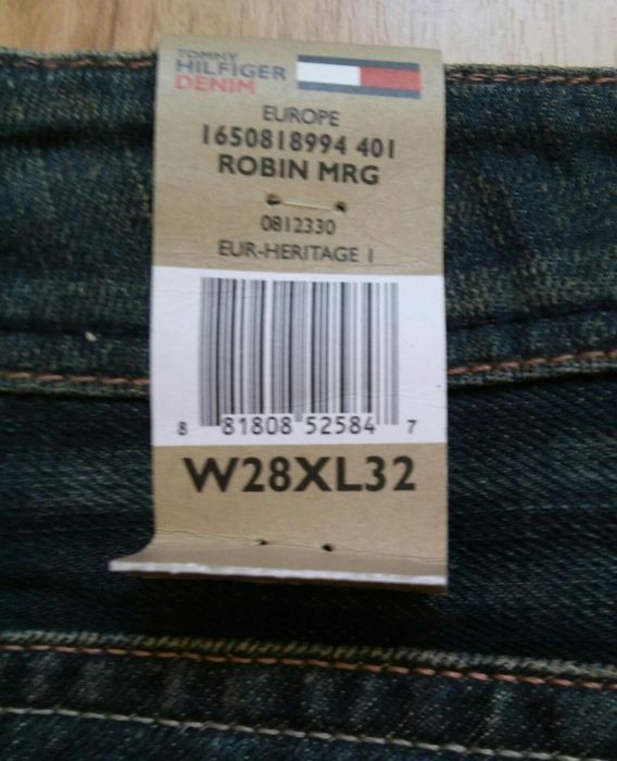 Tommy Hilfiger Robin Mrg spodnie jeansy W28 L32 pas 2 x 39 cm
