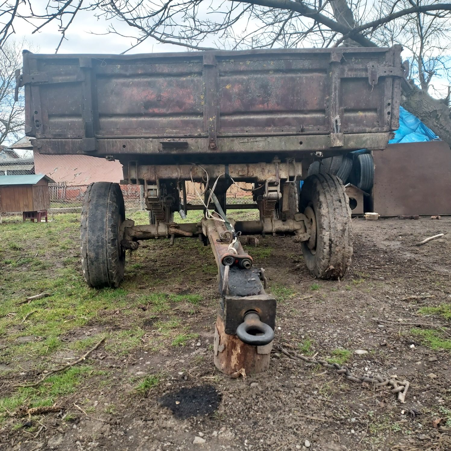 Прицеп 2птс4 тракторний