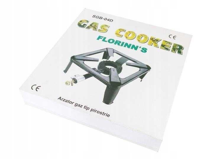 taboret gazowy 40x40 pod duży gar gastronomiczny ogromny stablicny żel