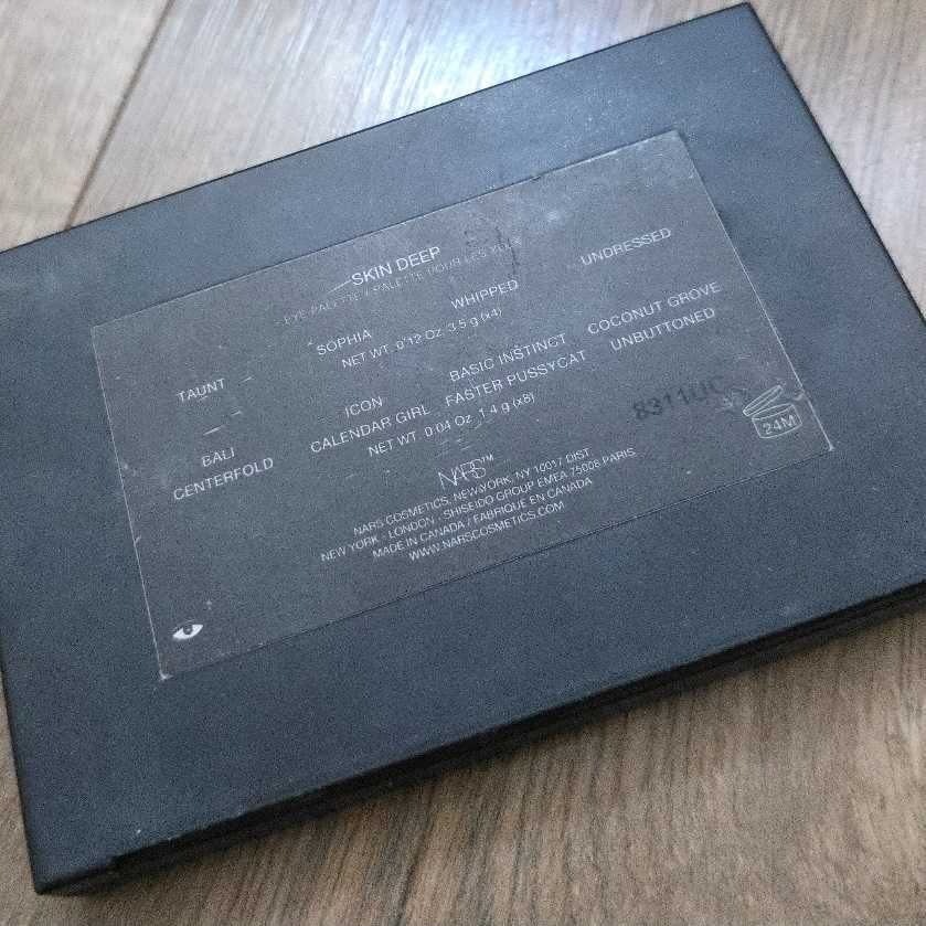 Paleta cieni NARS Skin Deep