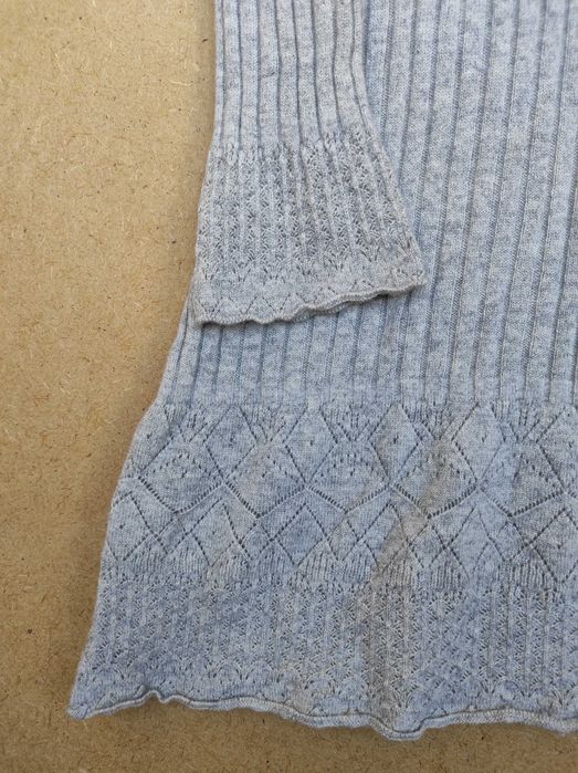 100% кашемир! фирменное теплое платье гольф свитер Франция