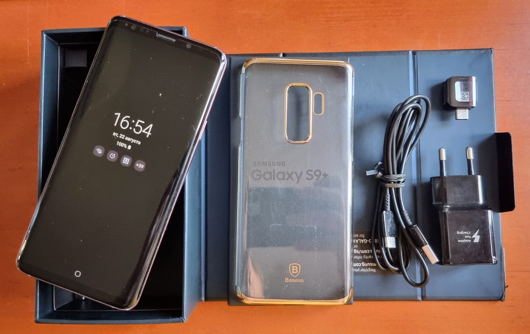 Samsung Galaxy S9 + 256 purple dual