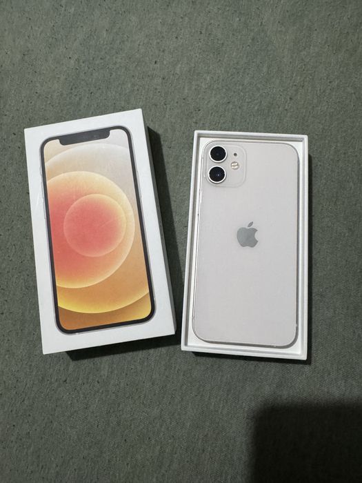 Apple Iphone 12 Mini White 128GB 100% kondycji baterii