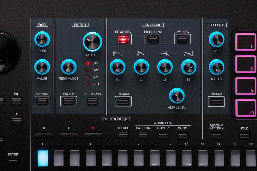 ROLAND FANTOM 6 EX - Doskonały  Flagowy Syntezator | Zostaw Stary