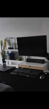 Ikea podstawka pod monitor i półka do biurka okazja zamiana