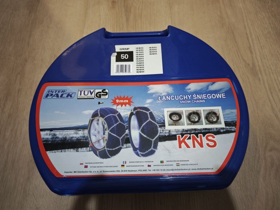 Łańcuchy śniegowe Inter Pack Kns 50 175/70R13 165/70R14 175/65R14 185/