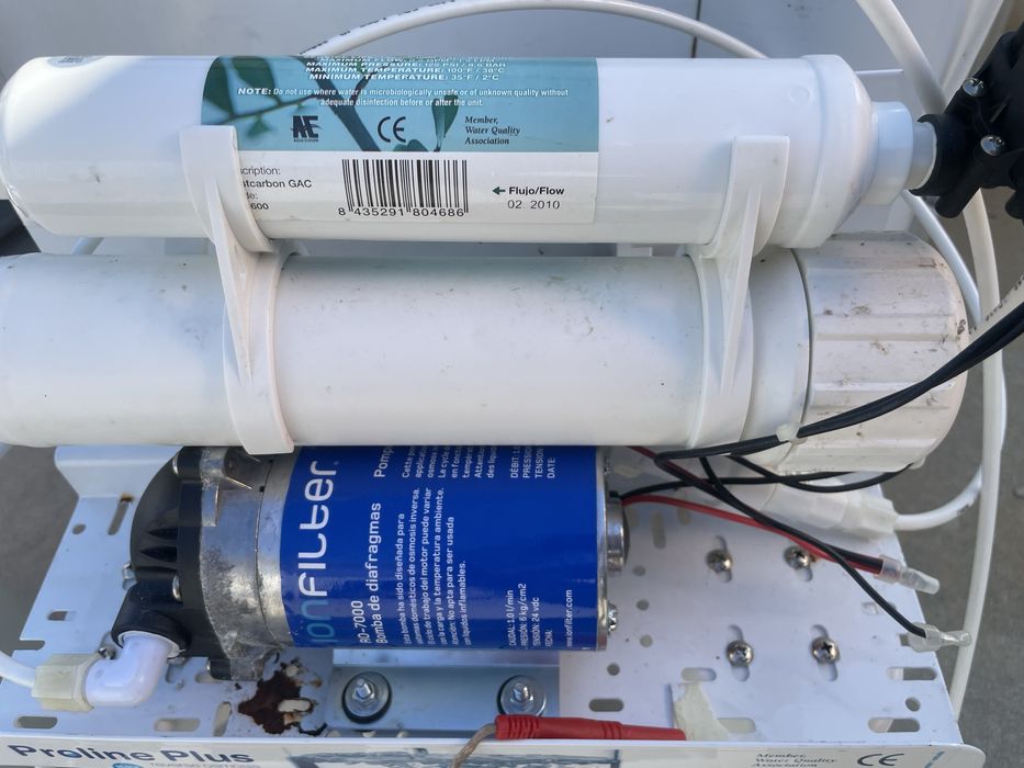 Sistema de filtrar água canalizada