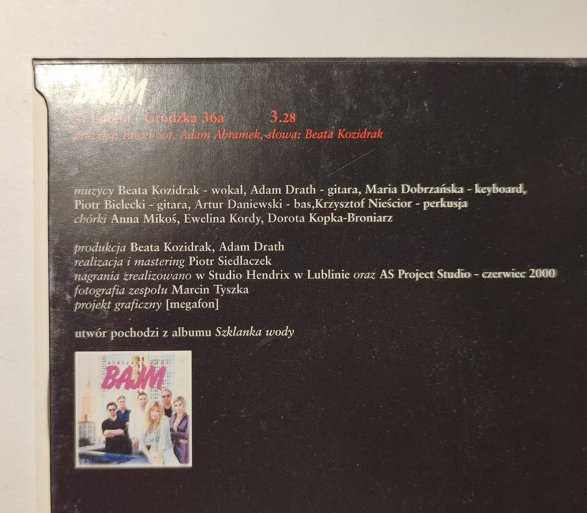 Bajm Lublin Grodzka 36A płyta CD Singiel promocyjny Unikat Nowy