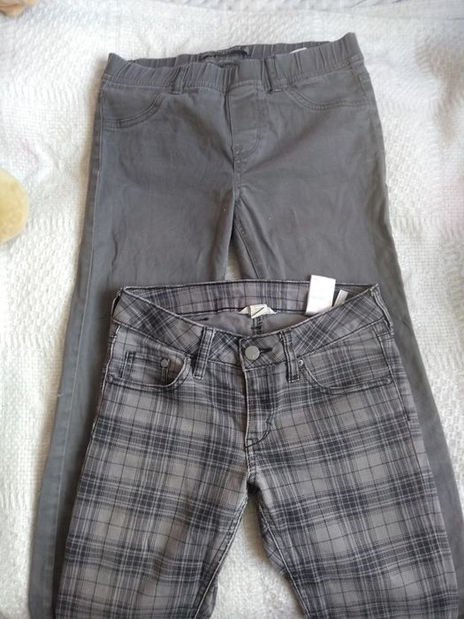 Spodnie 2 szt. rozm. 140-146