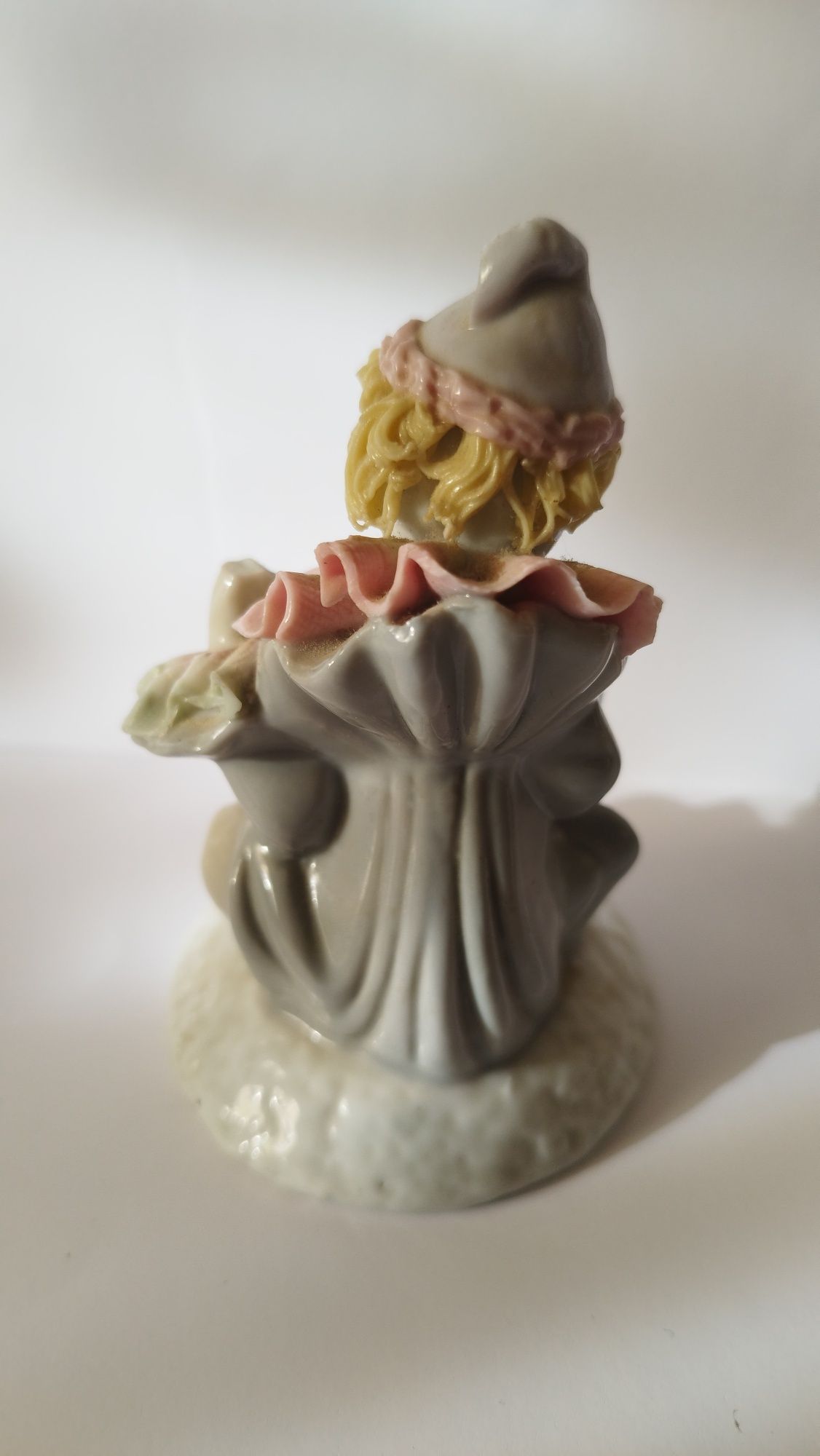 Klaun klauni muzykanci porcelana pierot vintage retro