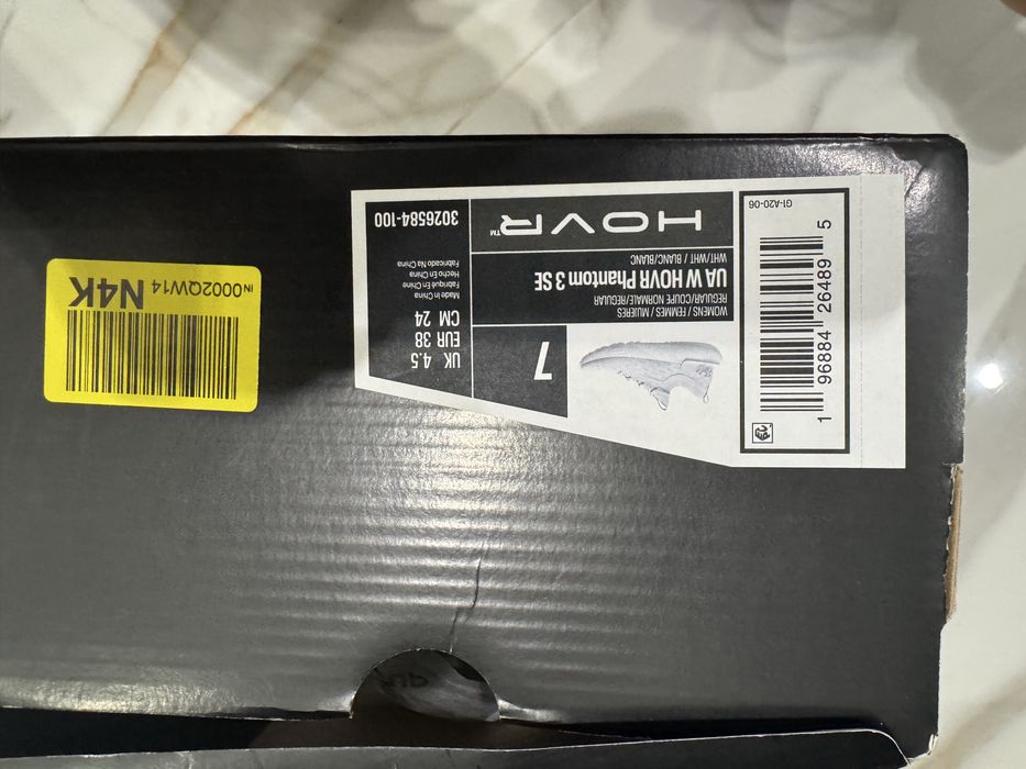Nowe buty Under Armour 38
