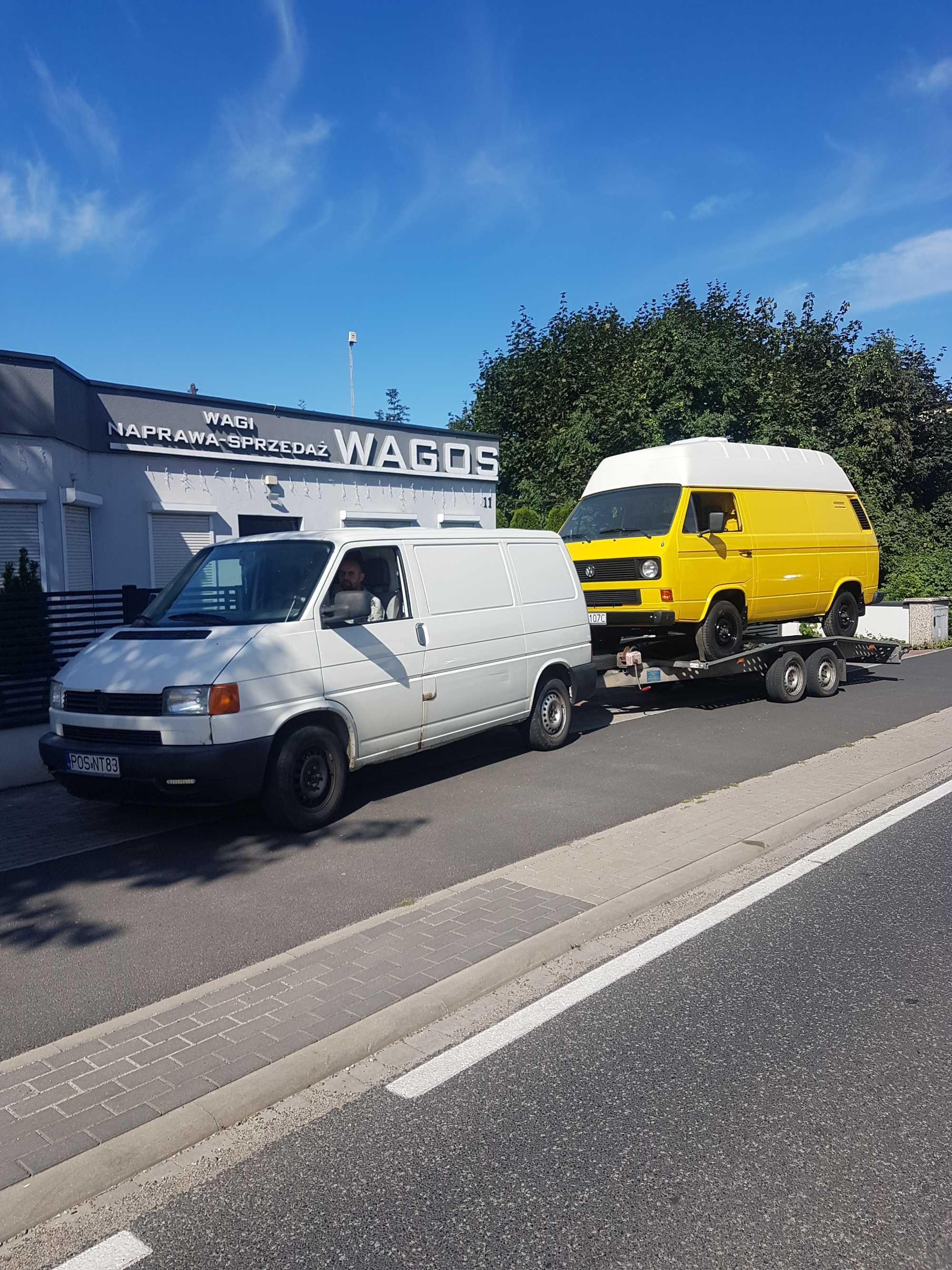 Sprzedam Vw T3 BUSKAMPER 1988 r. 1,6 D, wysoki dach,  f-ra VAT