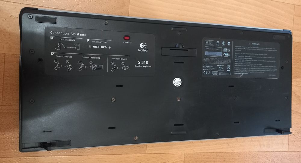 Клавіатура безпровідна Logitech S 510 б/у.