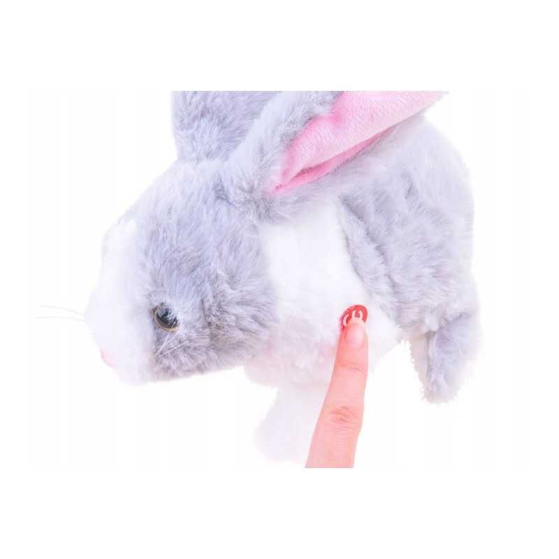 Interaktywny ZWIERZACZEK MASKOTKA królik króliczek /kolory