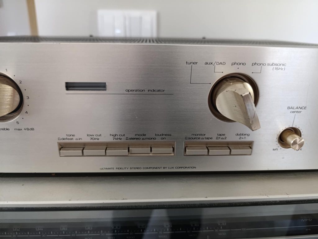 Luxman L190 wzmacniacz audio vintage