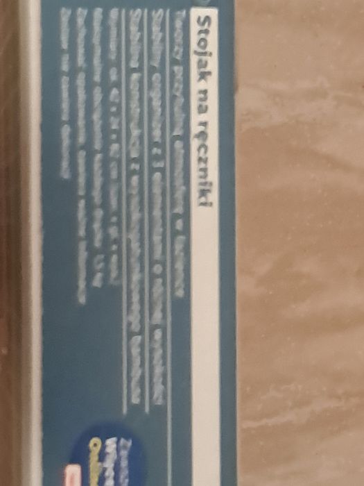 Bambusowy stojak wieszak na ręczniki