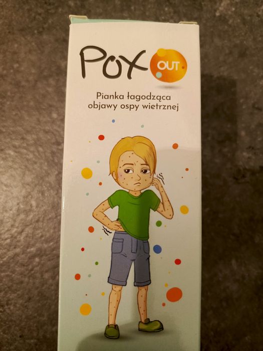 Pianka na złagodzenie ospy