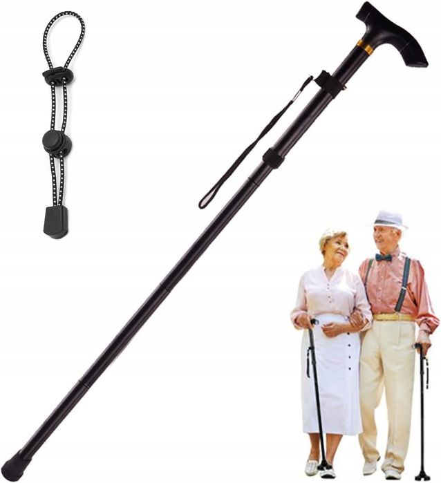 outlet składana laska do chodzenia regulowana aluminiowa długość 95 cm