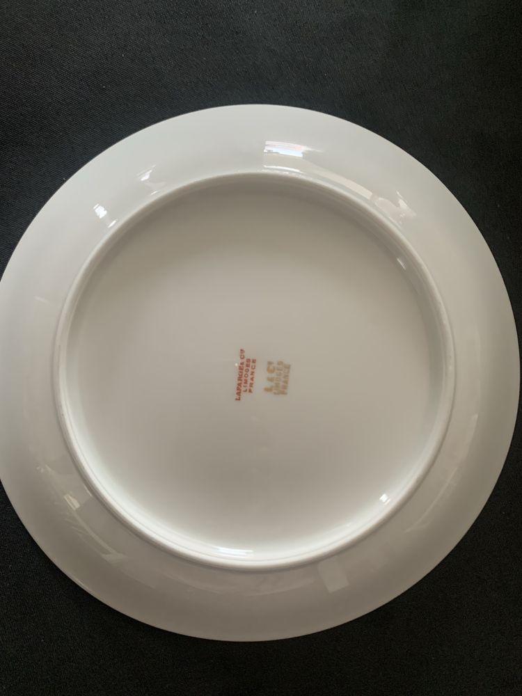 Фарфоровый тарелки 10 шт, Limoges France, Lafarge
