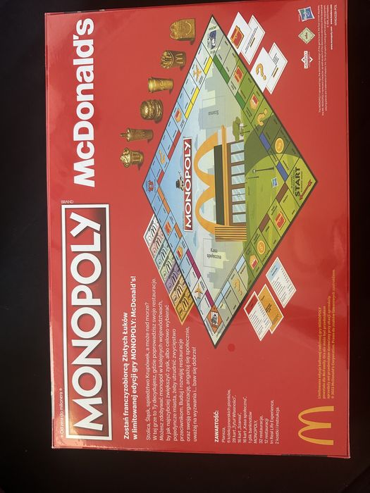 MONOPOLY McDonald’s edycja limitowana nowa Kraków