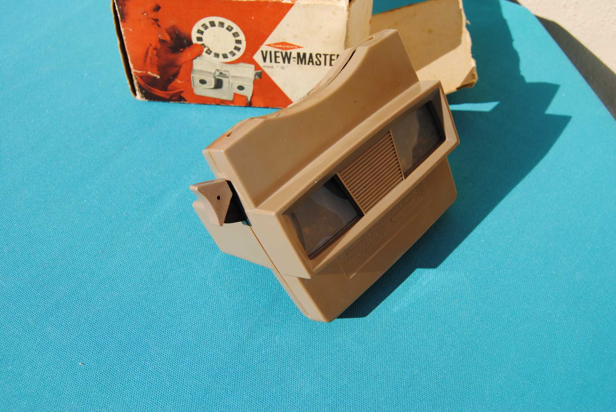 View Master Sawyers modelo G na caixa original - anos 60