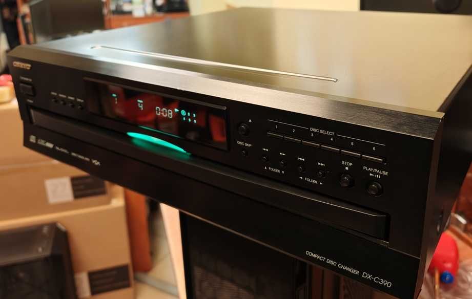 Odtwarzacz CD 6-płyt ONKYO DX-C390 zmieniarka