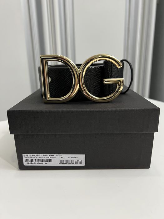 Женский кожаный ремень пояс DG Dolce&Gabbana Дольче Габбана оригинал