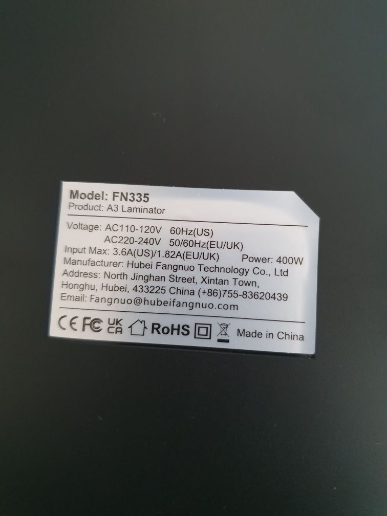 Laminator A3 Fn335