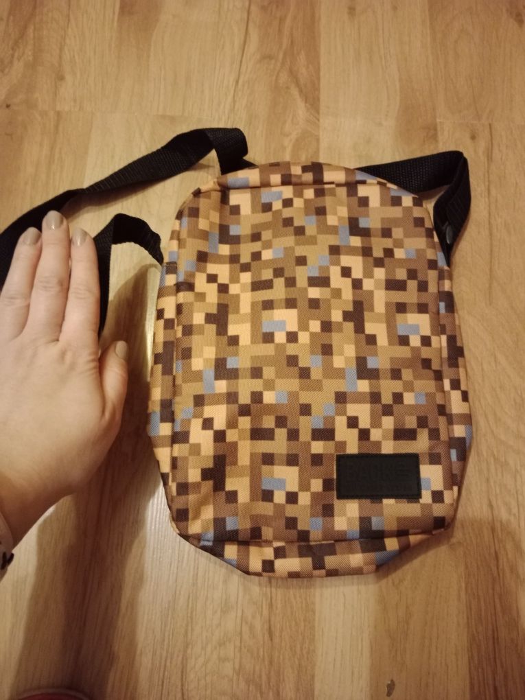 Torba torebka dla chłopca Minecraft saszetka na prezent nowa