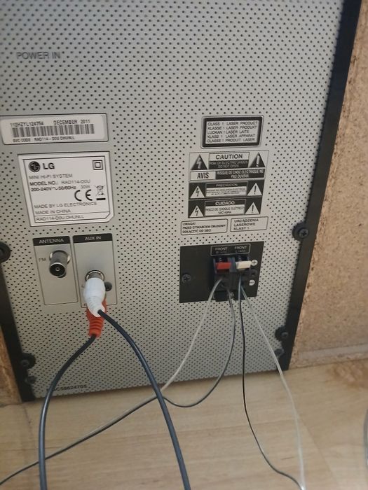 Głośnik LG mini Hi-fi system rad114